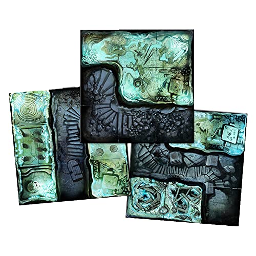 CMON Massive Darkness: A Quest of Crystal & Lava Expansion - Juego de Estrategia para Niños y Adultos, 14+ años, 1-6 Jugadores, 90 Minutos de Juego miniatura 4