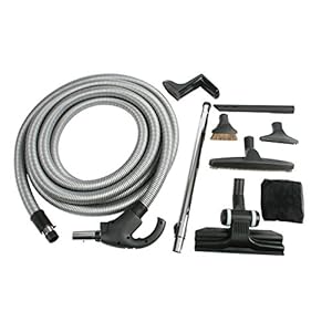 Cen-Tec Systems 93059 Zentralstaubsauger-Set mit Schalter Steuerung, 15 m Schlauch, 15 m