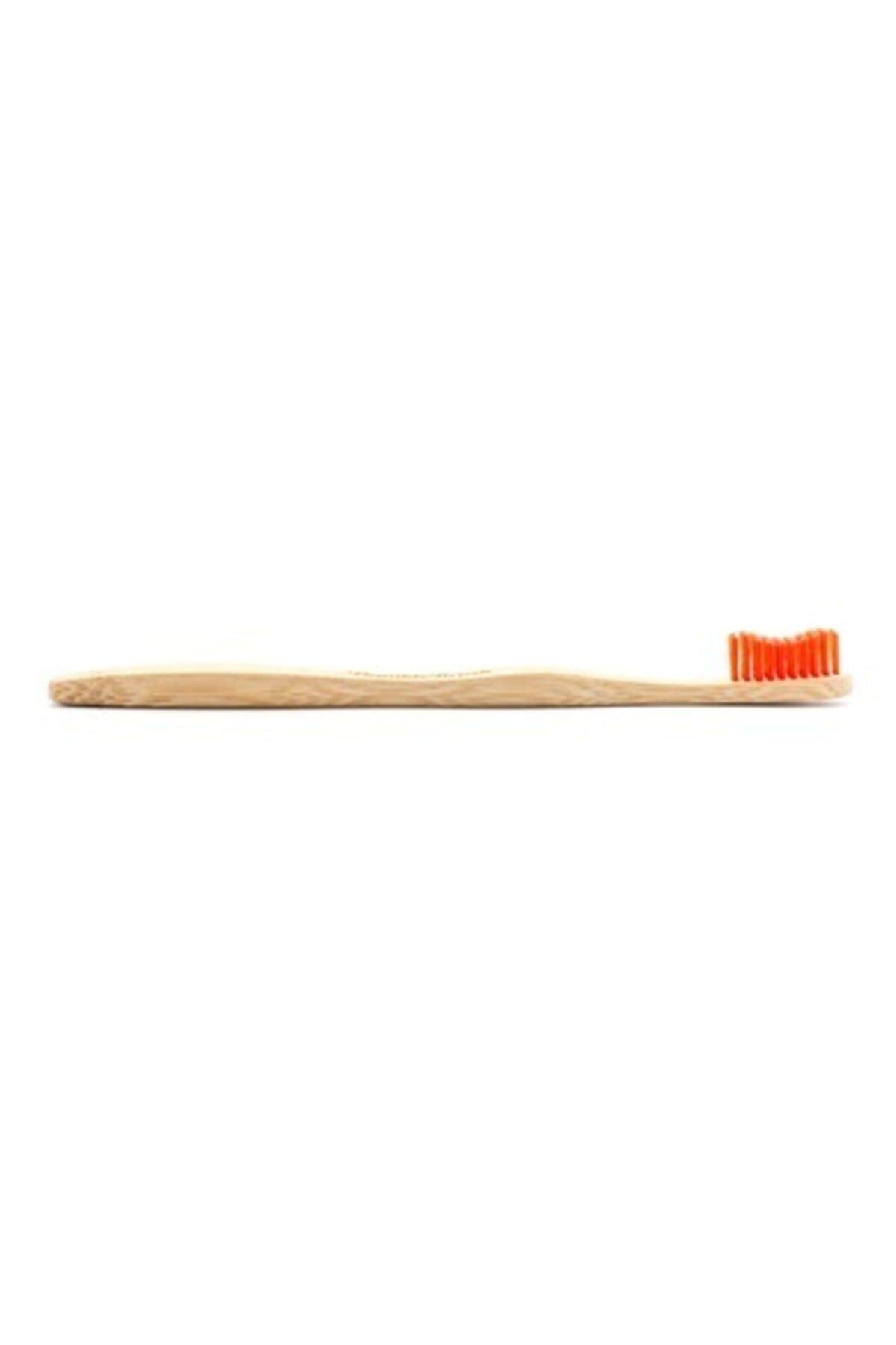 The Humble Co. The Humble Co Bambu Diş Fırçası Yetişkin Medium Orta Sert Kırmızı