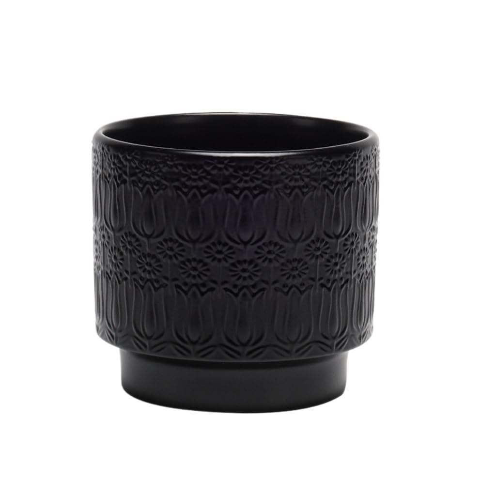 Gelasige C Flower Pots Erami Flower Pot Simple Green Radish Rose Actus Gardening Green Plant Pot Flower Pot Ontainer Outdoor Flower Pots