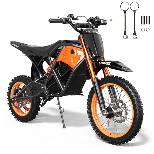 EILLEO Electric Dirt Bike for Adults/Teens, 48V...