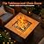 BALI OUTDOORS Propane Gas Fire Pit Table 32 inch 50,000 BTU Square Gas Firepits for Outside, Brown