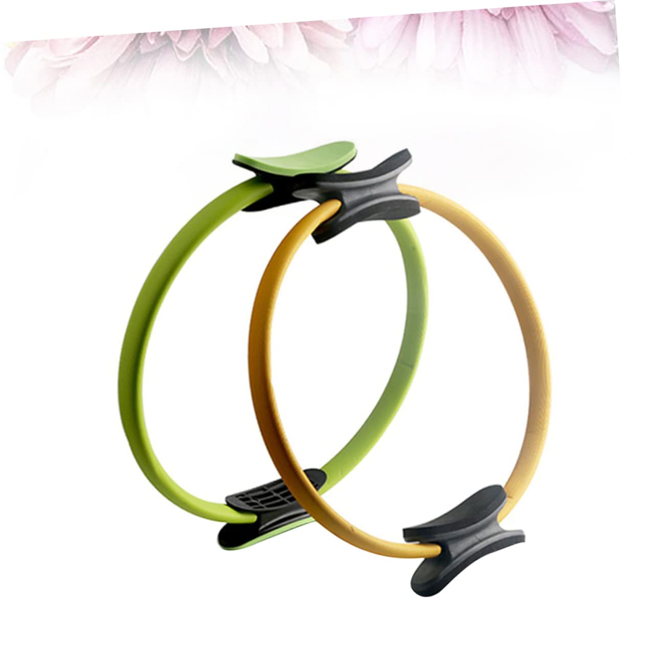 Toddmomy Ring Yoga Auxiliary Loop Exercise Ring for Inner Thighs Upper Arms Chest Pelvic Muscles Random Color