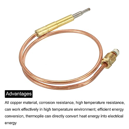 QUARKZMAN 750mv Thermosäule Gas Kamine Thermoelement M9 für Frittierofen Stromerzeuger Gas Friteuse Herd Backofen Wasser Heizgerät Ersatz Teile 16\