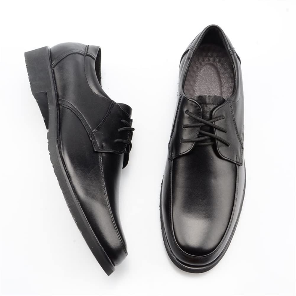 Stivali Moda Scarpe da Uomo Dress Shoes Pizzo Up Toe Punta Tondo Pelle Antiscivolo Basso Suola in Gomma Affari Antiscivolo può Guidare la Tendenza