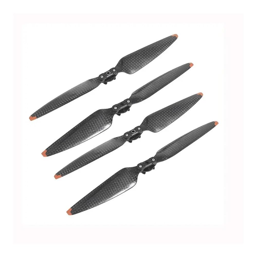 Adatto for eliche in fibra di carbonio, eliche rigide e leggere, eliche pieghevoli, accessori for droni a 2 pale(2Pairs)