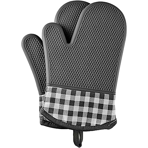 Guantes para hornear resistentes al calor y antideslizantes