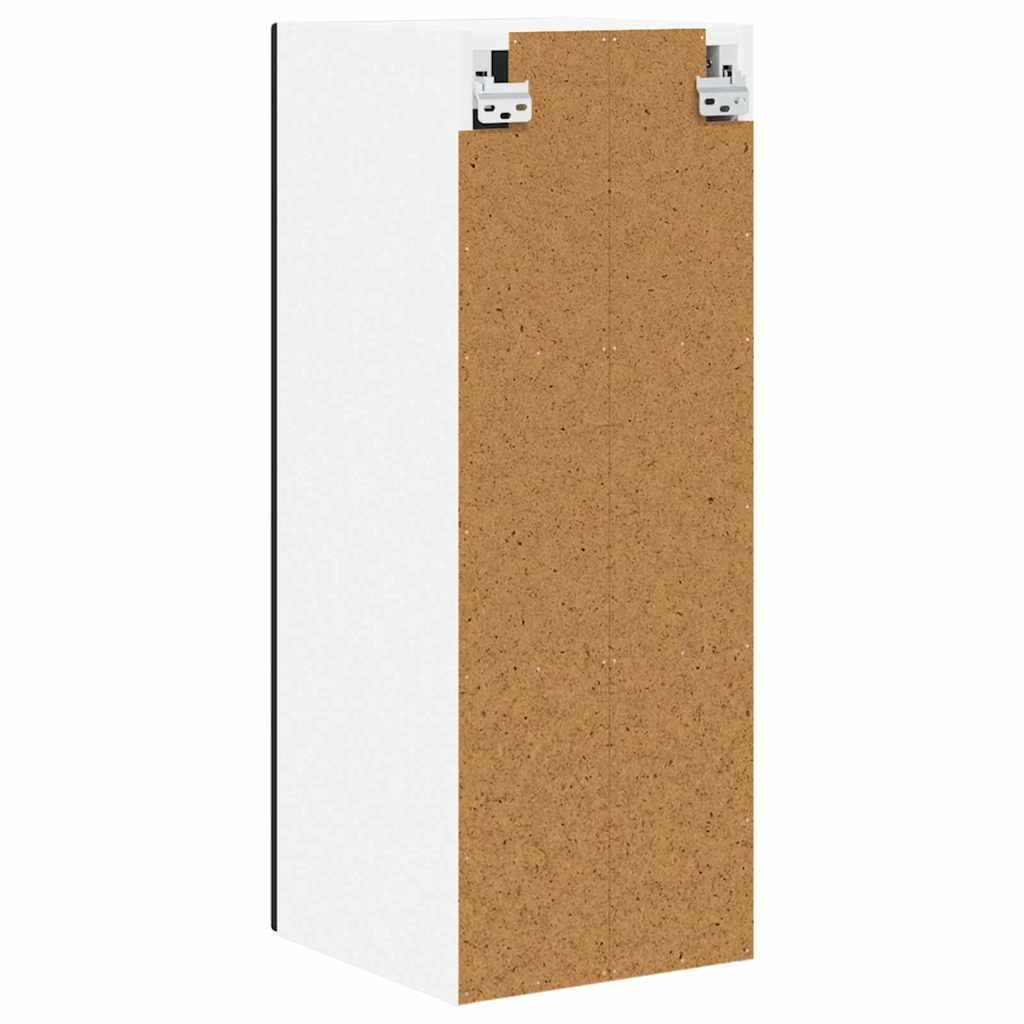 Wandschrank Porto, 2-teilig, Schwarz, Holz, 80 cm | Modernes Design, Küchenaufbewahrung, Regalfächer, pflegeleicht, feuchtes Tuch