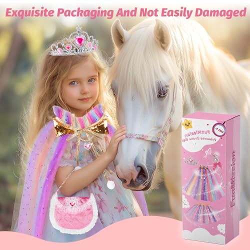 Disfraz de Princesa 9 piezas para niñas FunMission miniatura 6