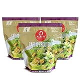 ALEIA'S BEST. TASTE. EVER. Garlic Croutons - 5.5 oz / 3 Pack - Seasoned Croutons for Salads and Soups, Gluten-free, Dairy-free, Soy-free, Low Sodium, No MSG, No Preservatives