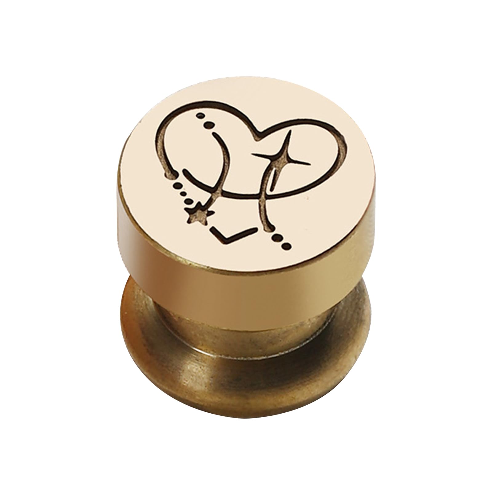 Jazuaiao Envelope Seal Stamp Set Twelve Lacquer Seal Wax Stamp Wedding Greeting Card Decoration Twelve Series