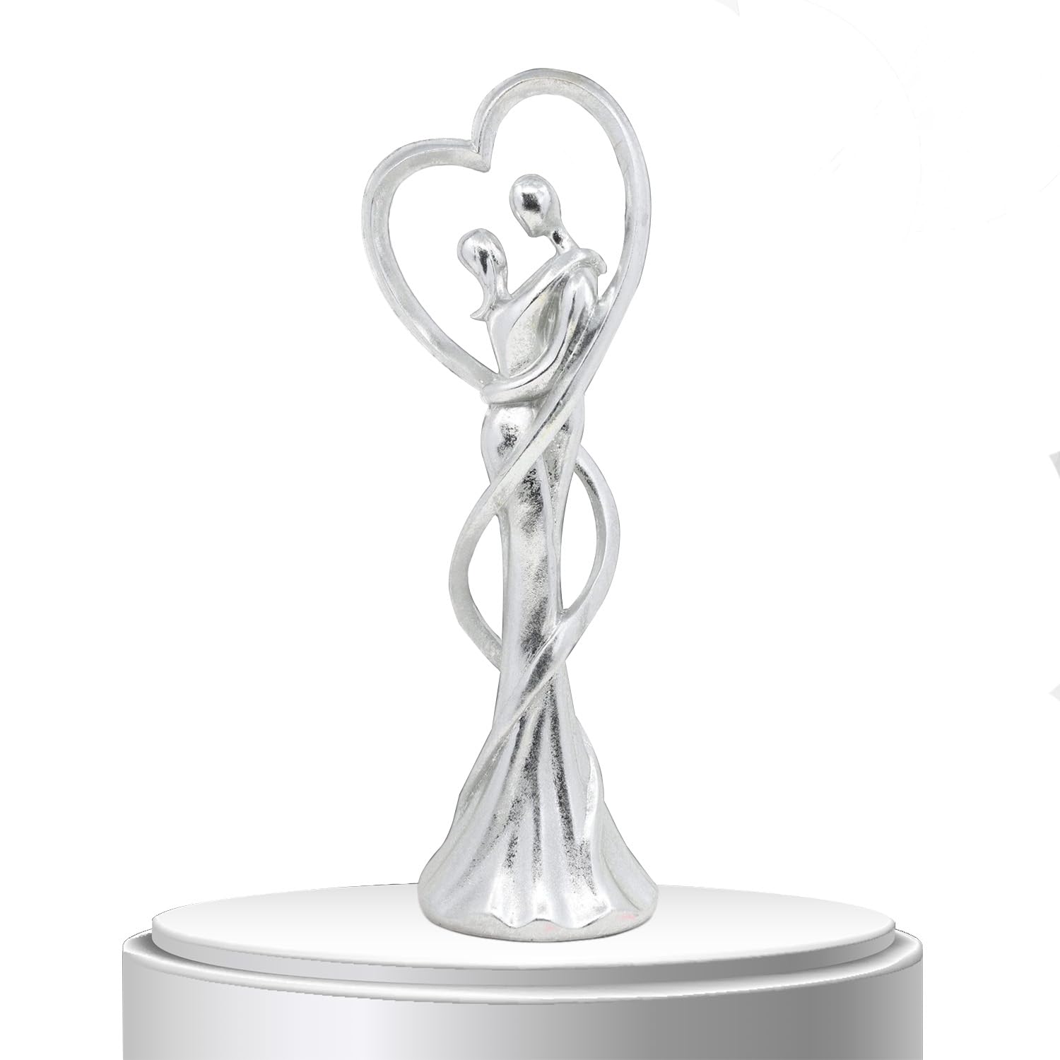 Lesser & Pavey Silver Romantic Couple Figurine