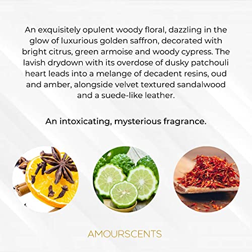 Amour Scents Halfeti - Inspired by Alternative Perfume, Extrait De Parfum, Luxurious Scent, Everyday Long Lasting Fragrance for Men & Women - Confetti (100ml) - Image 3