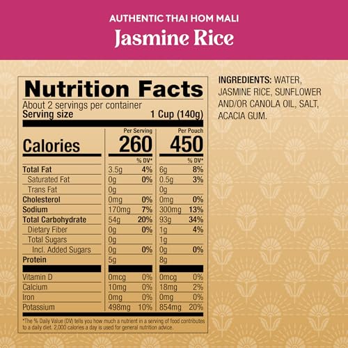 Image of Royal Thai Hom Mali Jasmine White Rice - (6 Pack) 8.5 oz