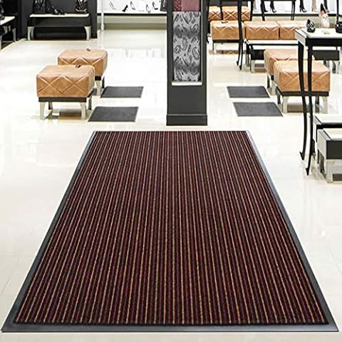 Felpudo Tango de Floordirekt, diseño de rayas en 4 colores y 3 tamaños Cover