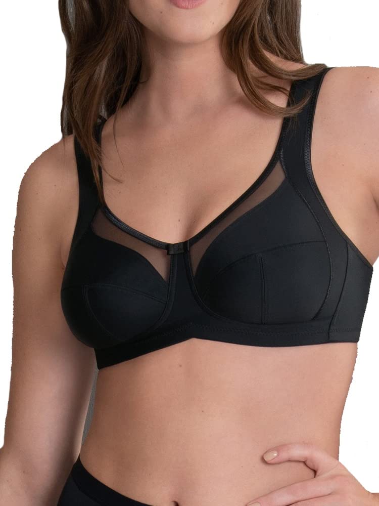 Anita Comfort Women's 5459 Comfort-bra Bra, Black, 44DD UK