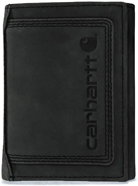 Carhartt Men's B0000213 Detroit Trifold Wallet One Size Fits All Black