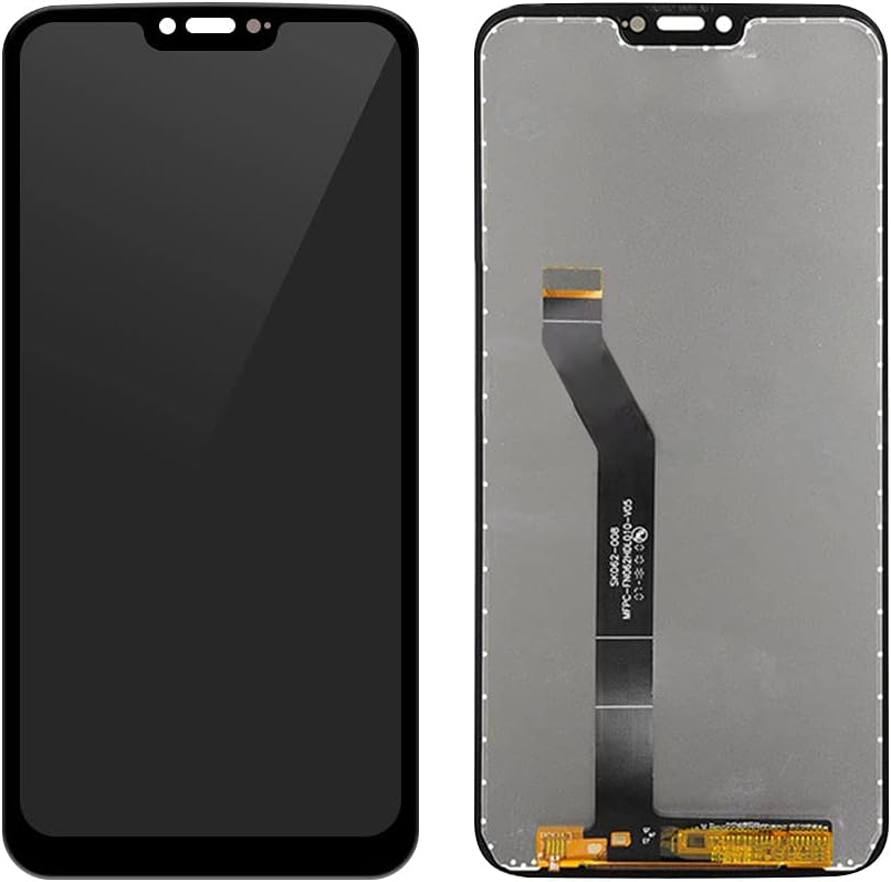 Suреr Bіg Clеаrаnсе! for T-Mobile Motorola Moto G7 Power XT1955-5/XT19555 LCD Screen Display Assembly Touch Screen Digitizer Panel Glass Replacement with Tool Kits (Black Without Frame)