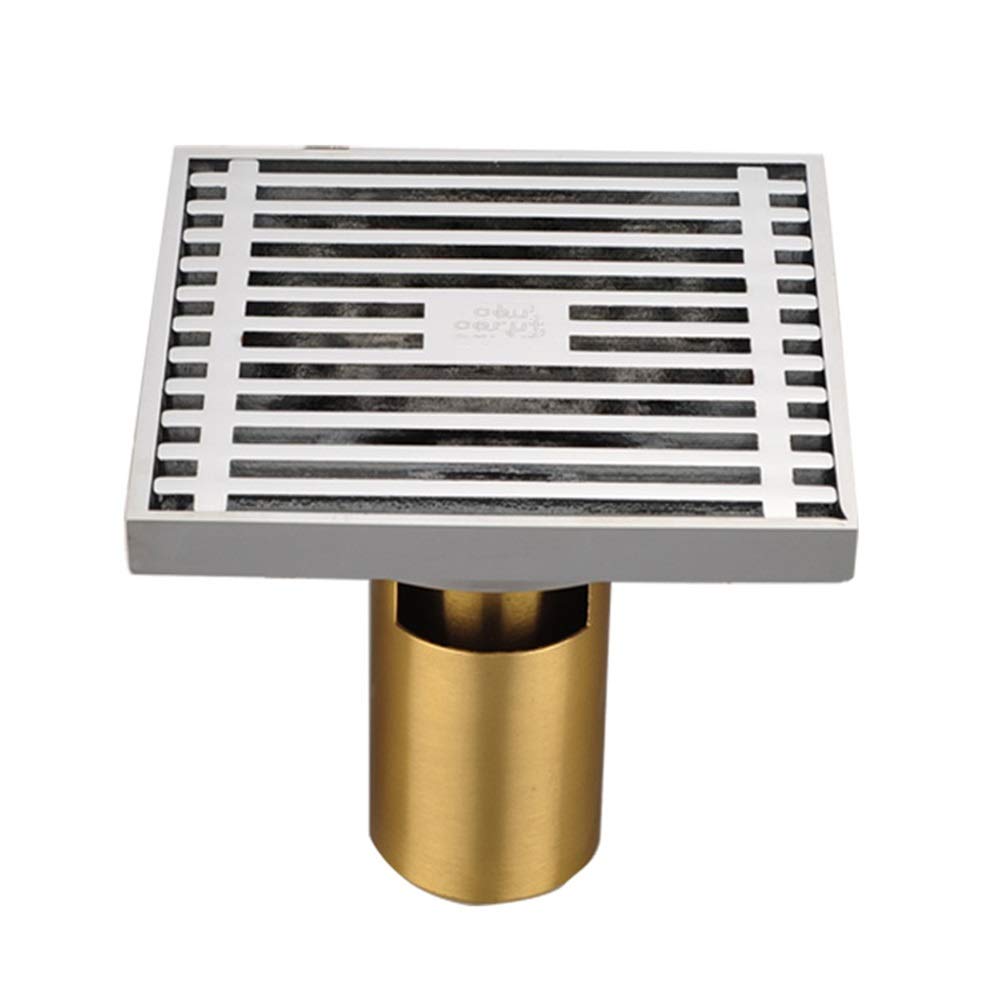 Drain de plancher grand débit déodorant pour évacuation de douche