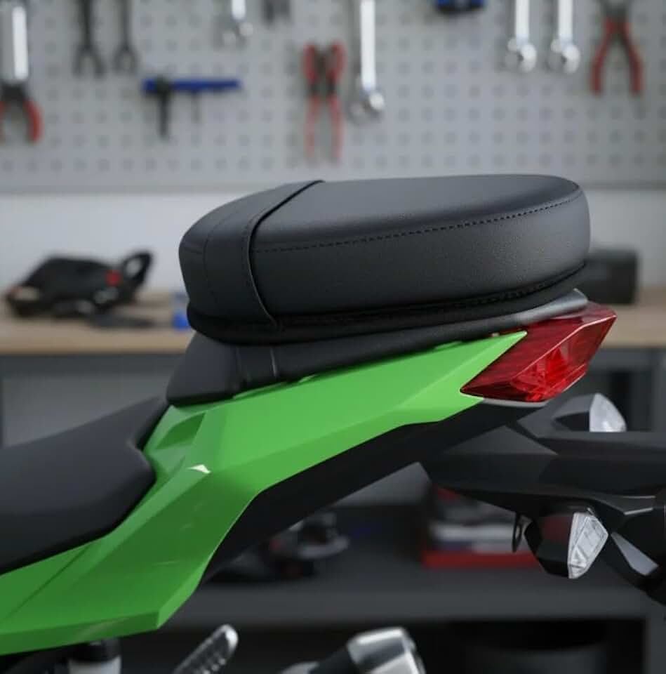 Almofada Banco Garupa Moto Universal Impermeável Antiderrapante – Mais Conforto, Segurança e Estabilidade