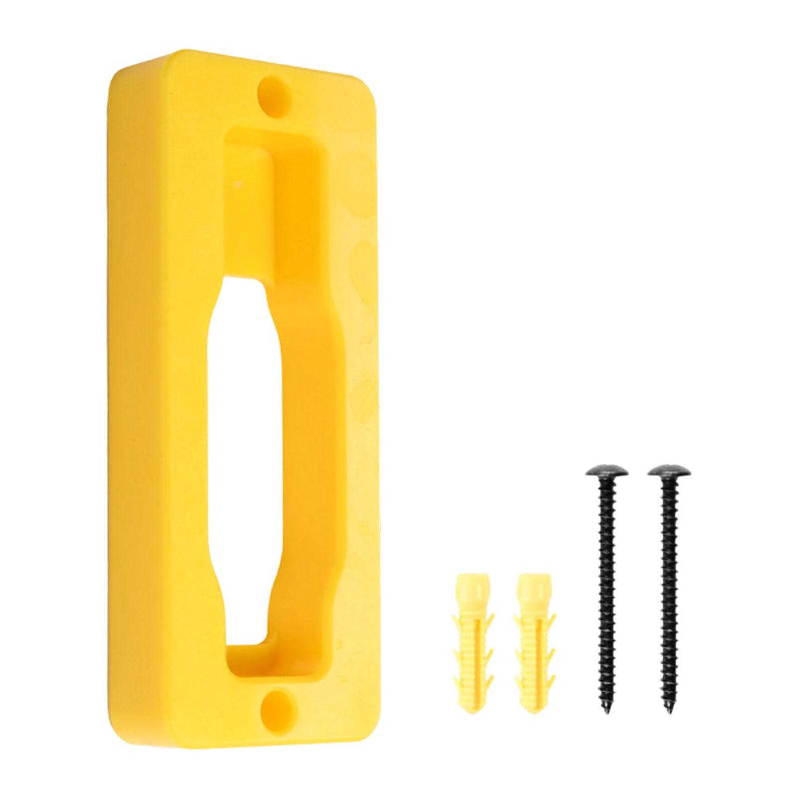 Hsioluted Yellow Reel Display Stand Space Saving Wall Holder For Tackle Room Fishing Reel Wall Mount Rack