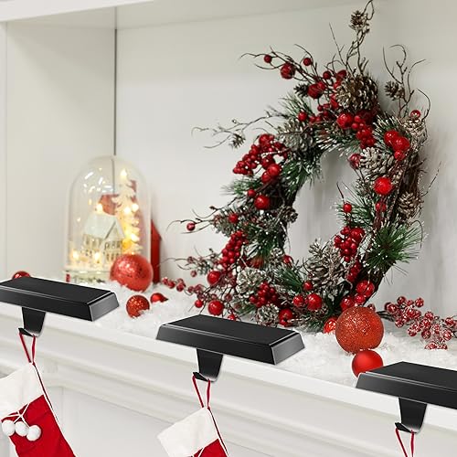 3-Pack-Christmas-Stocking-Holder-Bases-Mantel-Stocking-Hangers-Hooks-for-Fireplace-Stand-Hanging-Holder-Weighted-Hangers-for-Xmas-Holiday-Decoration-Black-3 3 Pack Christmas Stocking Holder Bases Mantel Stocking Hangers Hooks for Fireplace Stand Hanging Holder Weighted Hangers for Xmas Holiday Decoration Black 3