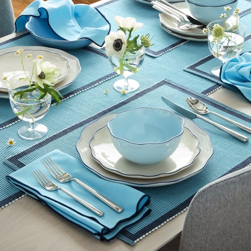 Serviettes coton et lin lavables pour en finir avec le jetable