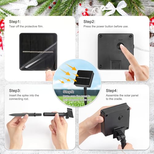 Brightown SM-30CM Solar Christmas Lights Outdoor Waterproof thumb #4
