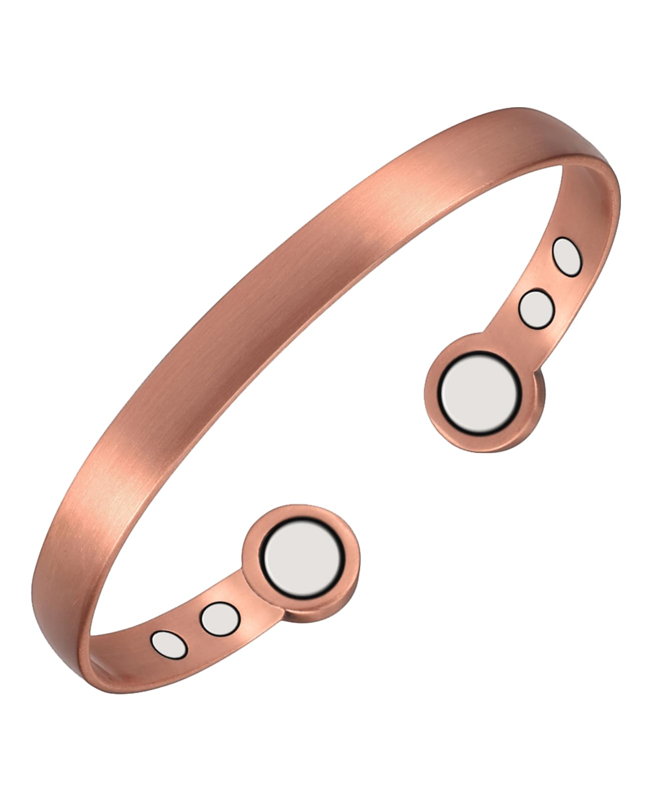 YINOX Magnetische koperen armbandenset voor vrouwen vrouwen vrouwen artritis klein met magneten Tri Ton 6,5 inch sieraden (CPB-0945SRG CPR-0013), Koper