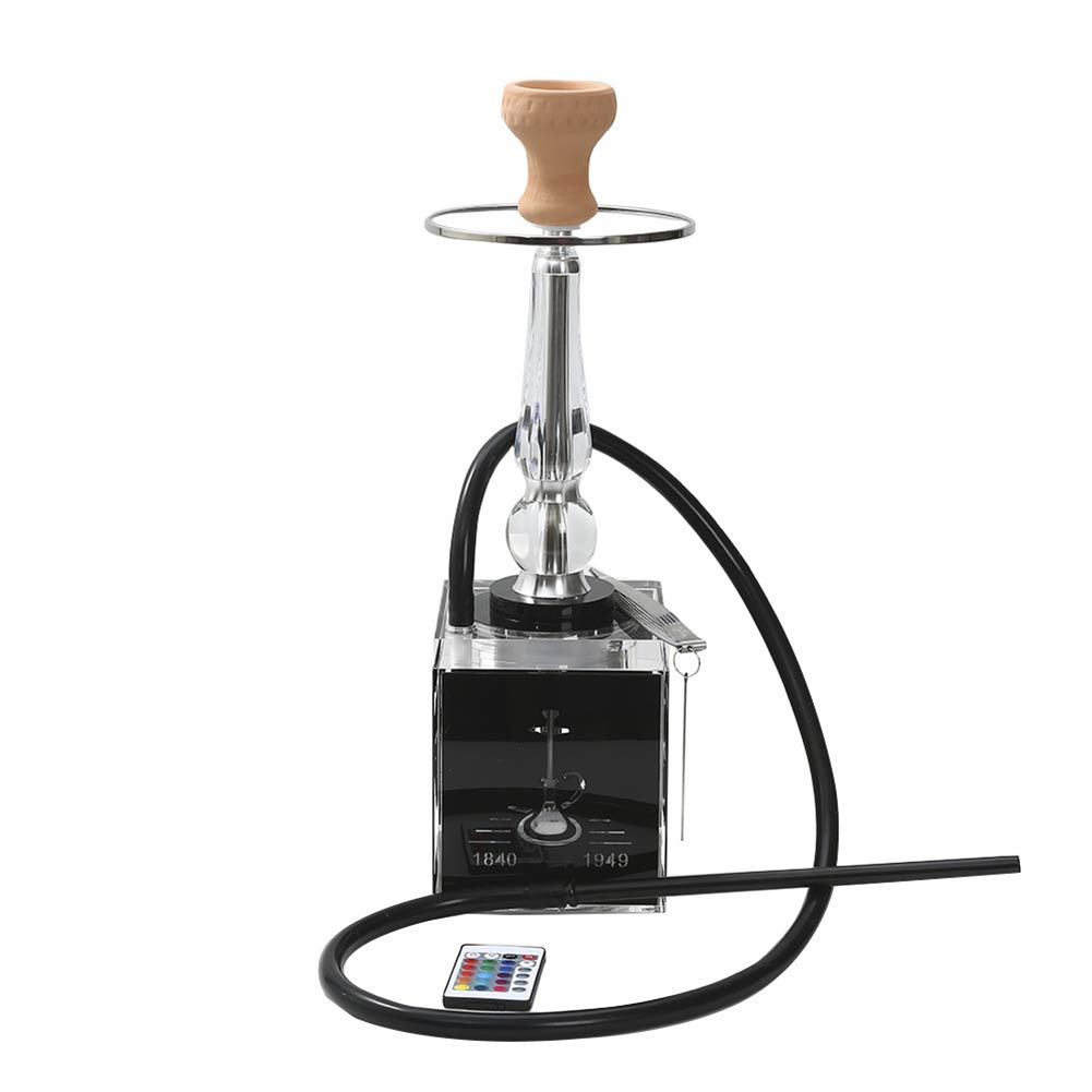 Cachimba Cachimba de Pipa Grande, Cachimba de Cristal Cachimba Árabe Grande, Adecuado para Familias, Hoteles Extranjeros, Bares, Clubes, Hoteles Adecuados para Familias, Hoteles