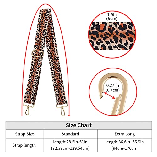 Image of ZOOEASS Wide Shoulder Strap Adjustable Replacement Belt Crossbody Canvas Bag Handbag