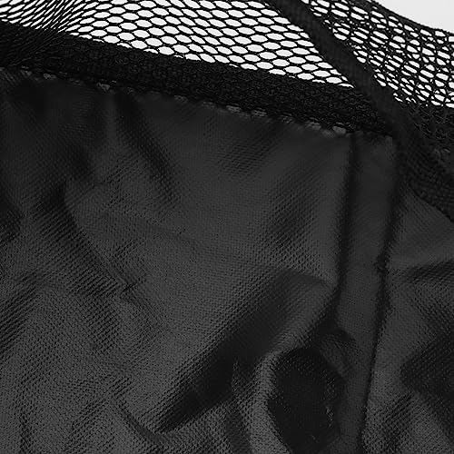 Wheelchair Underseat Bag 600D Oxford Fabric Movable Under Basket for Rollator Black - Image 3