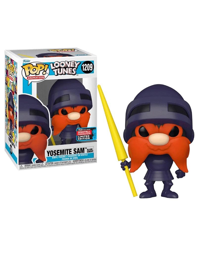 Funko Pop! Animation: Looney Tunes - Yosemite Sam (Knight)(NYCC'22), Collectable Vinyl Figure - 67044