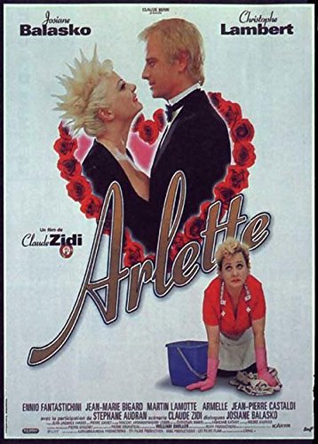 Affiche cinéma originale Arlette cadeau idéal pour passionné de Christophe Lambert