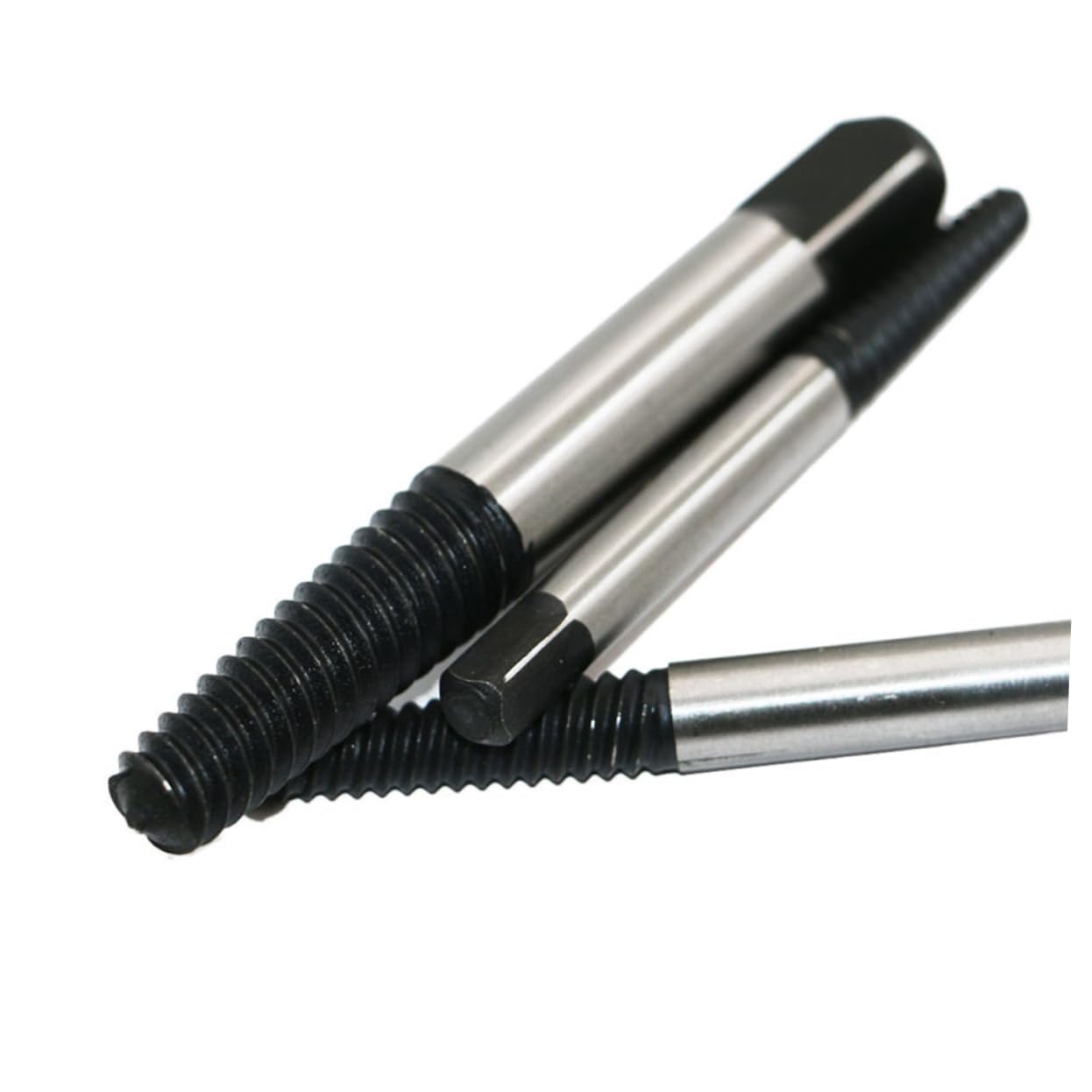 IWOWHERO Metal Screw Extractor Kit 5pcs Set Storage Box Essential Home or Store Tool Color