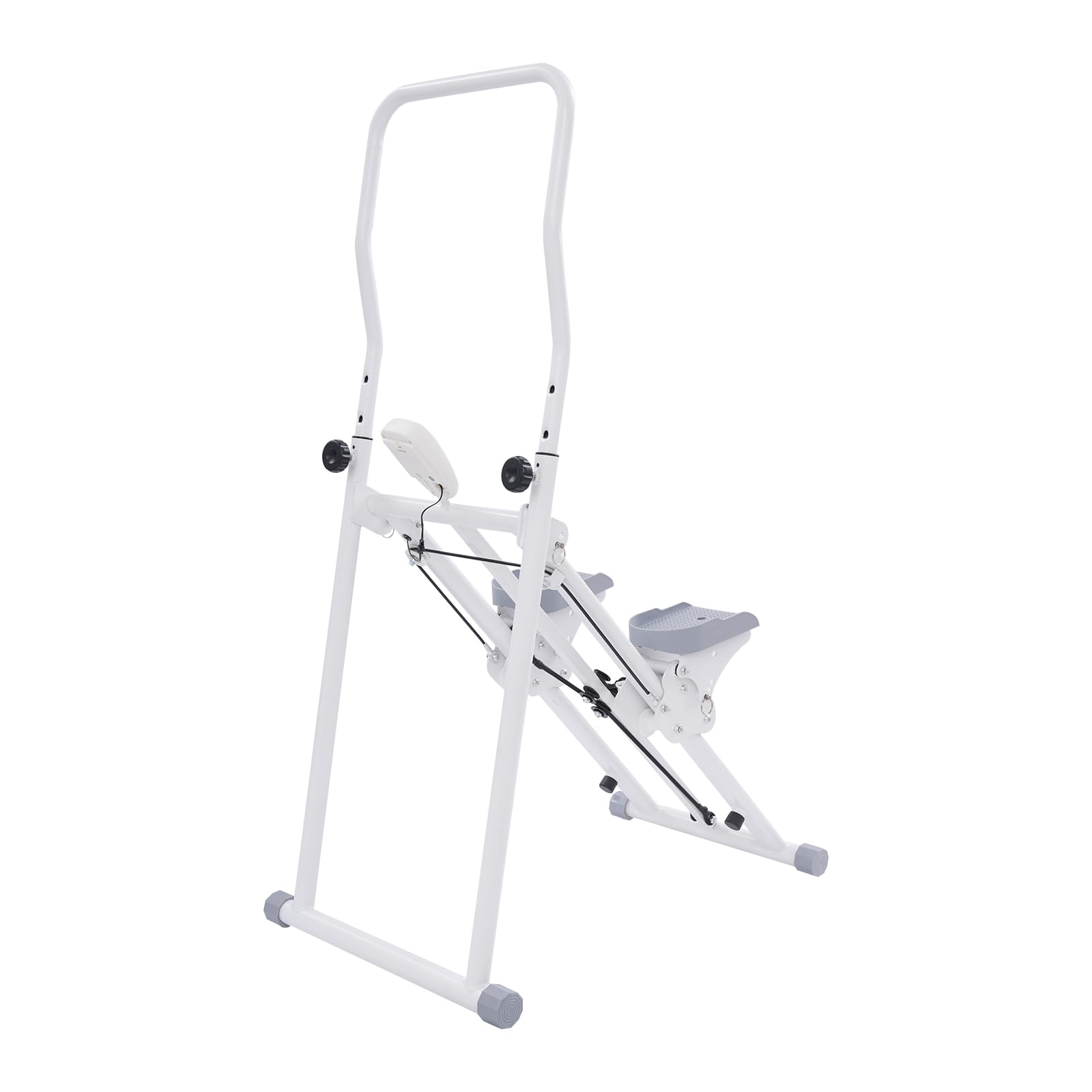 Stepper per scale per esercizi di casa, palestra, pieghevole, verticale per allenamento, con display LCD, capacità di carico 150 kg, per giovani, ballerini, ginnastica, cheerleader, yoga