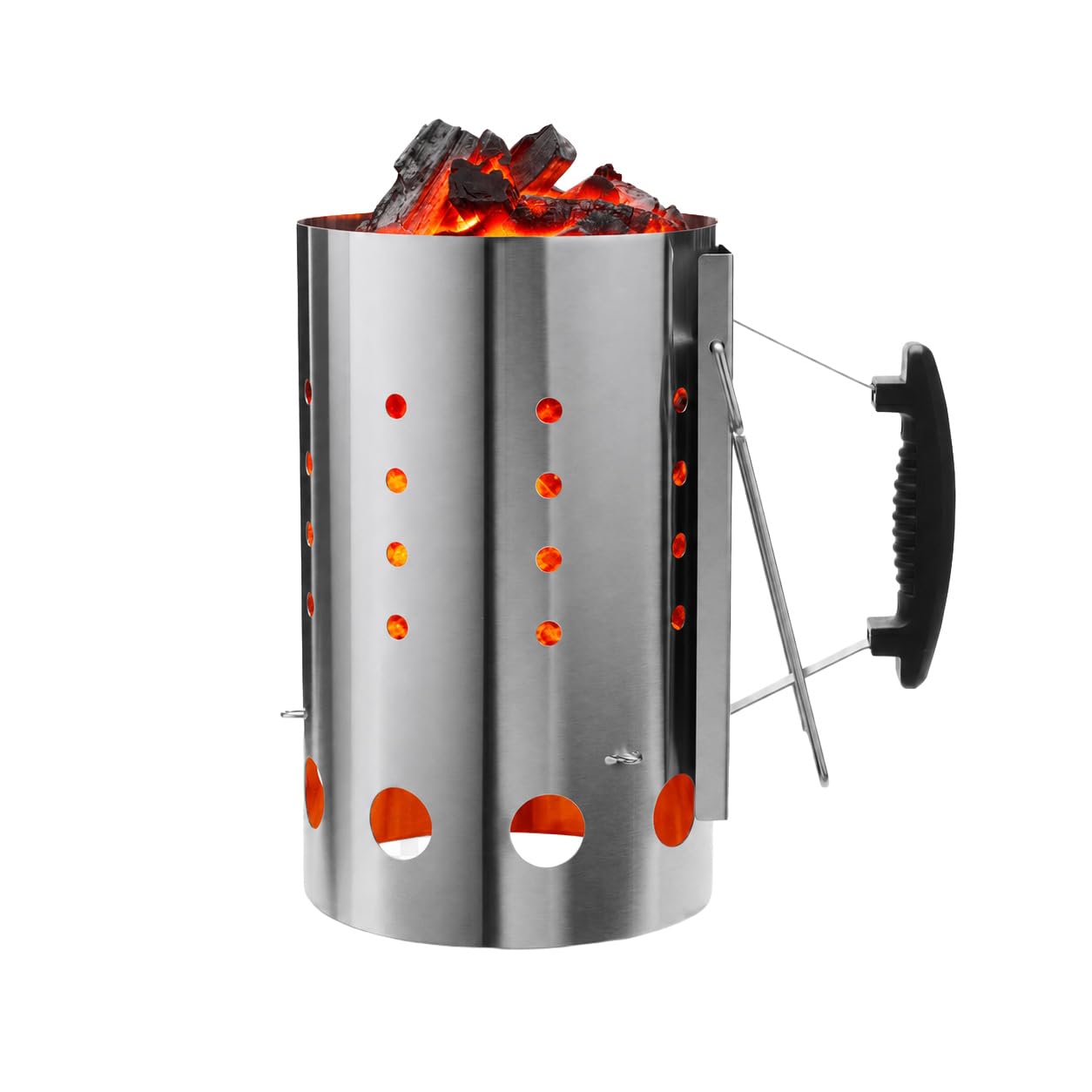 The Bincho Grill Stainless Steel Charcoal Chimney Starter