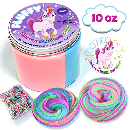 The Kiddy Corner Unicorn Poop Slime Kit for Girls. Get Your Unicorn Scented Sludge Cloud Slime Kits  - //coolthings.us
