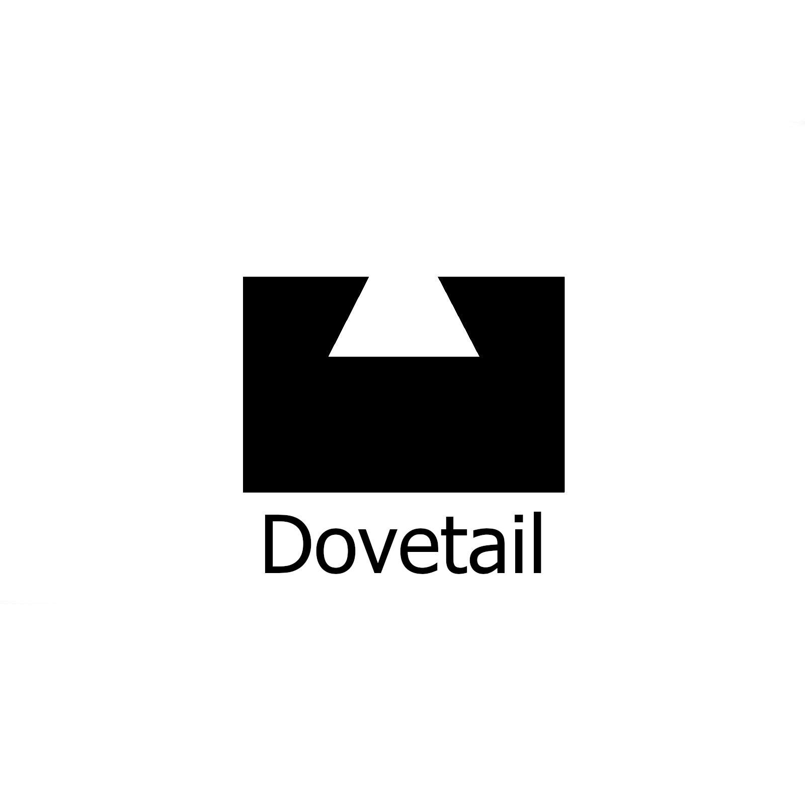 TCT Dovetail Joint Router Bit 12.7mm D 14 Degree Angle Cutting Tool 1/4 Shank