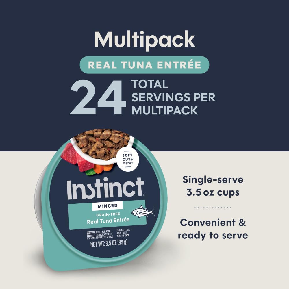 Instinct Getreide Free Hackfleisch Natural Nassfutter Katze von Nature 's Vielzahl