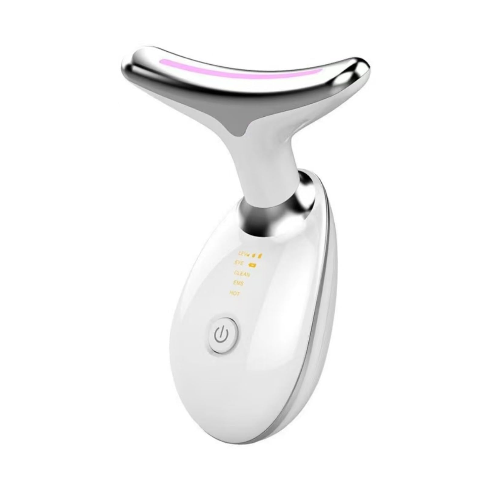 NOVASKIN SCULPTEUR FACIAL LED 7-EN-1 - Appareil de Massage Visage Multi-Fonctions, Soin Anti-Âge (Blanc)