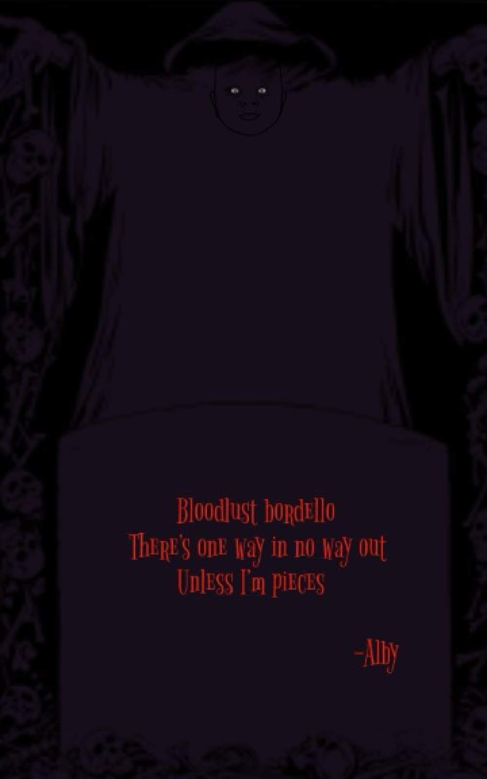 Bordello Blank lined paper journal