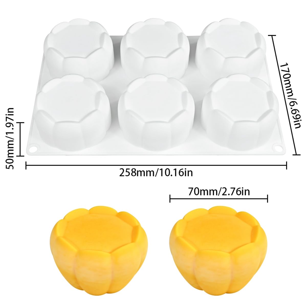 Moules 3D en silicone pour gâteau mousse, moule de cuisson anti-adhésif de qualité alimentaire pour dessert français, fondant, pâtisserie et chocolat (H_ tasse)
