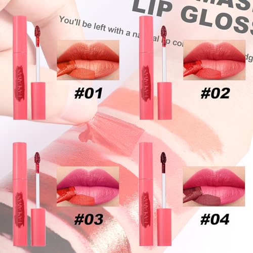 Mrettick 6PCS Lip Liner,Peel Off Lip Liner Tattoo, Peel Off Lip Stain, Long Lasting Lip Stain Peel Off, Infused with Hyaluronic Acid & Vitamin E, Makeup Gift for Women - Image 4