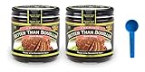 Better Than Bouillon Premium Ham Base Bouillon 8 oz (Pack of 2) Bundle with Teaspoon Scoop with BTB...
