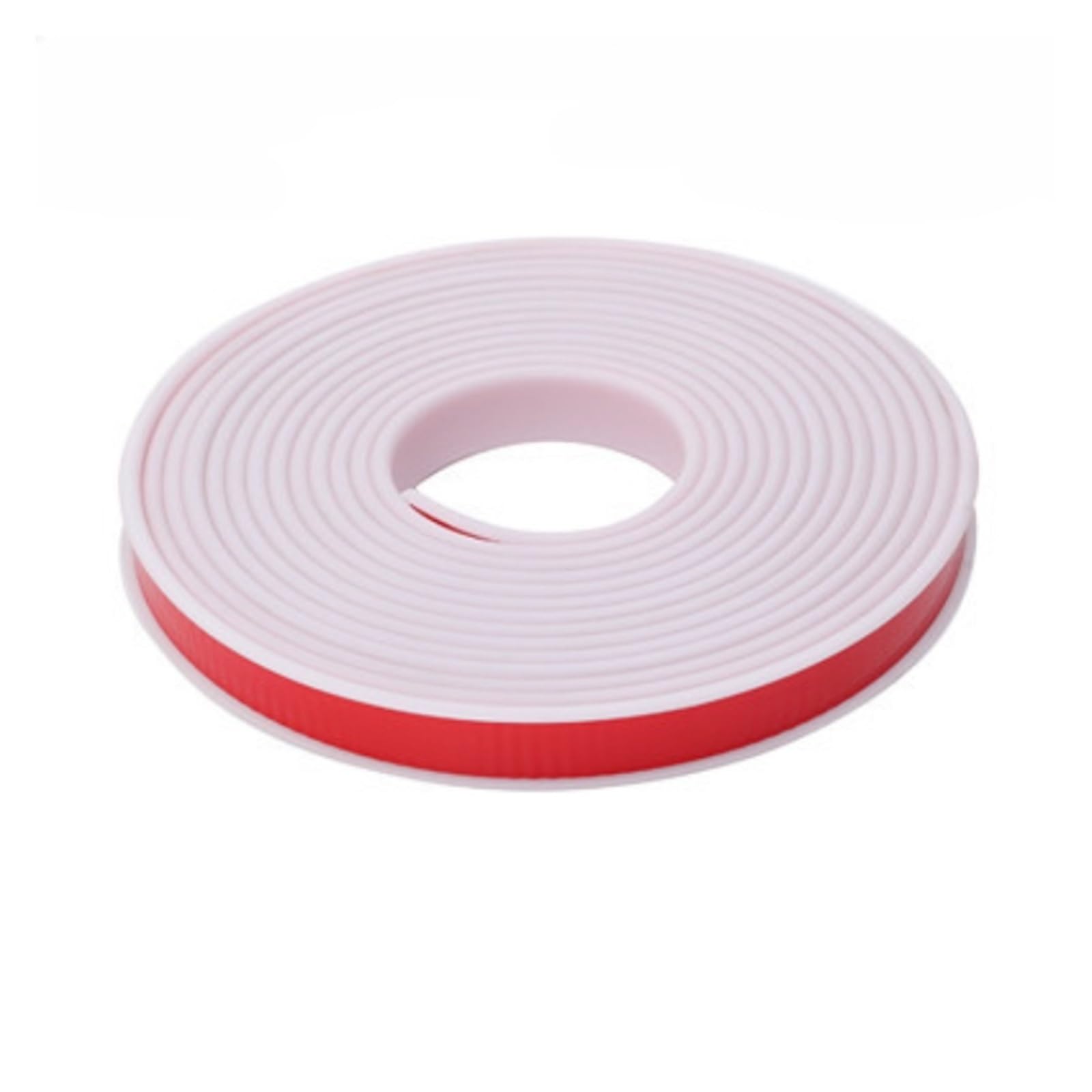 U Shape Edge Banding 5M U-shaped Wooden Cabinet Edge Strips, Cabinet Furniture U-shaped Soft Edge Sealing Strips Self-adhesive Edge Strips(White,18mm)