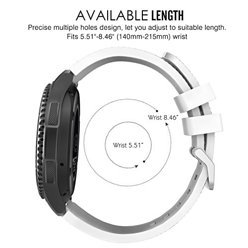 MoKo Sport Band Compatible with Samsung Galaxy Watch 3 45mm by MoKo - Used condition - Image 7