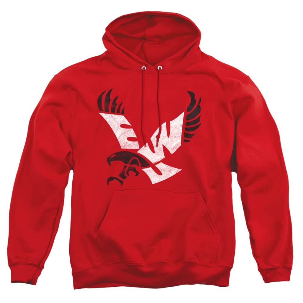 LOGOVISION Official Collegiate Distressed Primary Logo Adult Pullover Hoodie Collection — view 317