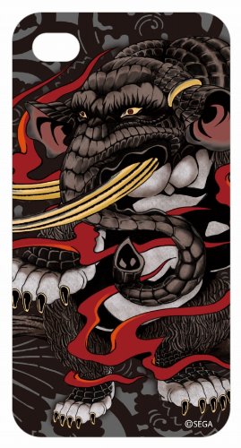 Algernon Product SOTOGAWA iPhone4/4S correspondence Case Black Leopard 2 collection elephant pattern (japan import)