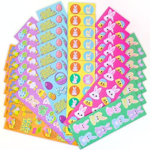 Stickers Pâques assortis Rhode Island Novelty pour activités créatives